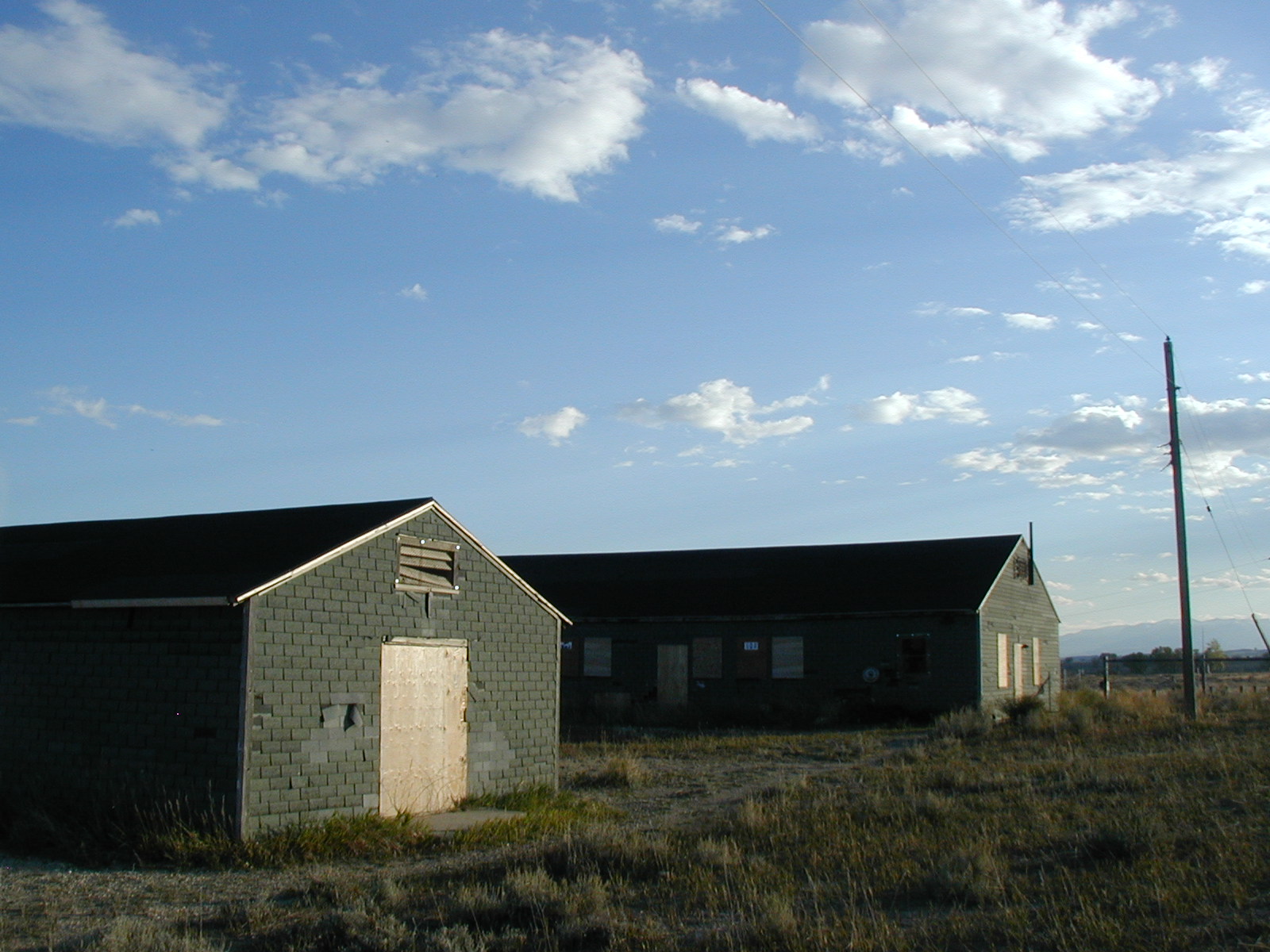 Barracks at Heart Mountain